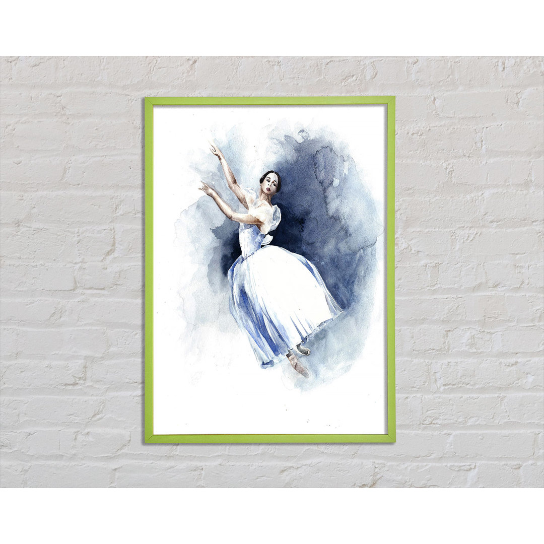 Dodington White Ballerina 6 - Einzelner Bilderrahmen Kunstdrucke