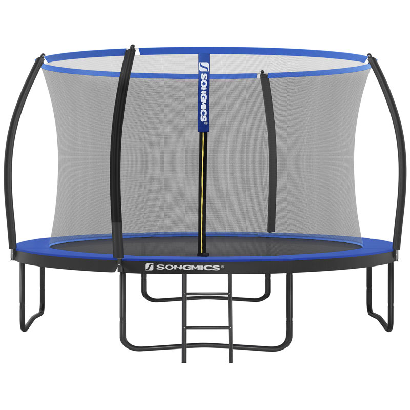 Songmics 305cm Round Backyard Trampoline with Safety Enclosure