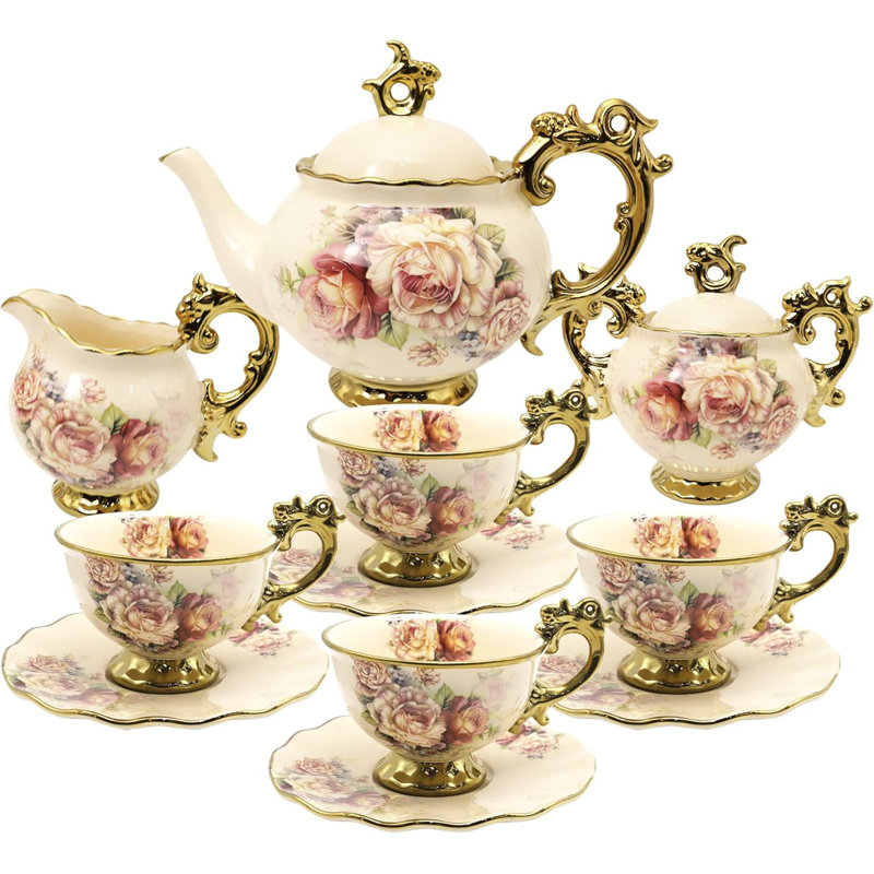 Service à thé en porcelaine britannique
