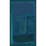 Teal Contour 2 Painting by Christopher Kennedy