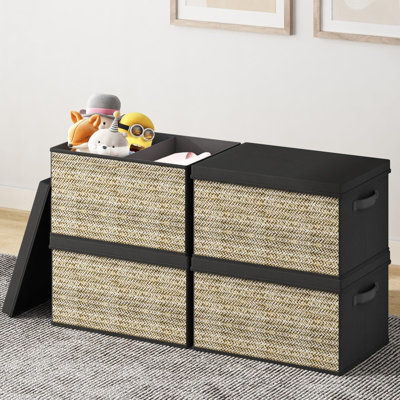 Ebern Designs Deonne Fabric Shelf Divider