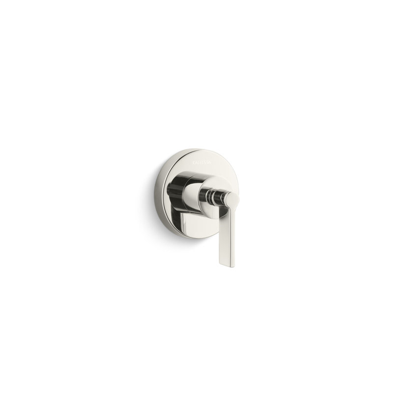 One™ Volume Control Trim, Lever Handle, Nickel Silver