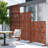 Screen Series 24" H x 45" W Corten Steel Privacy Screen Panel