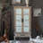Rustic Wood Sideboard Pantry Cabinet