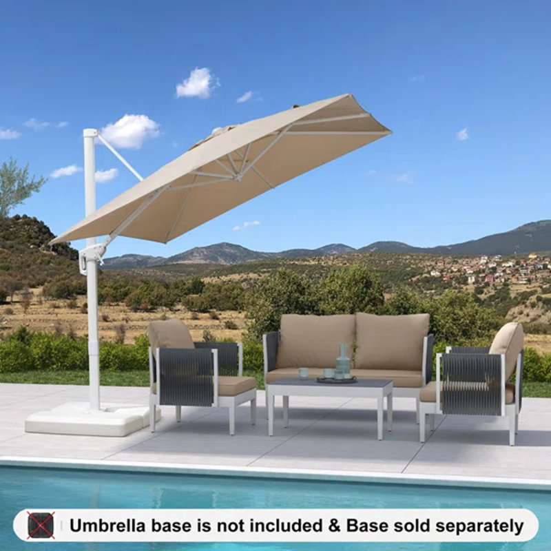 243cm Cantilever Parasol, Beige