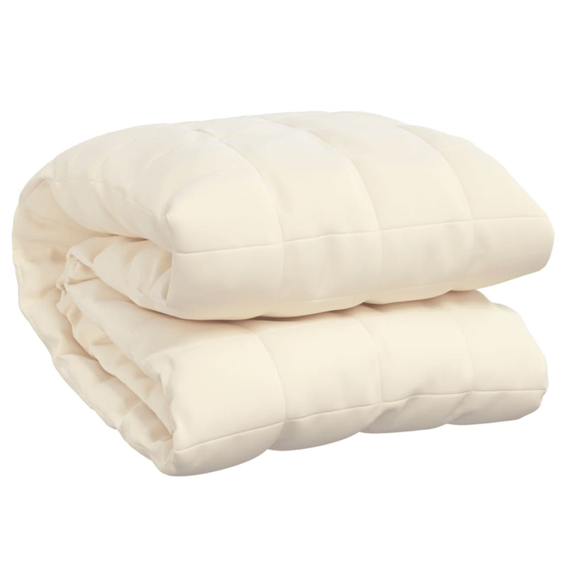 Corvi Blanket, 200cm W x 230cm L, Light Cream