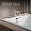 Ensemble de baignoire à remous effervescente 66 po x 36 po Tea-for-Two® avec ensemble spa-6952600