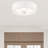 Bazilijus Fabric Semi Flush Mount-704683683-704683680