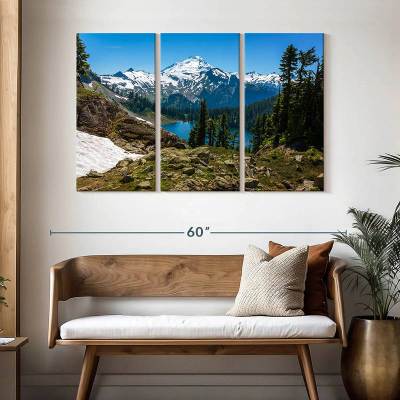 Alvord North Cascades Mountainscape, 32" H x 50" W