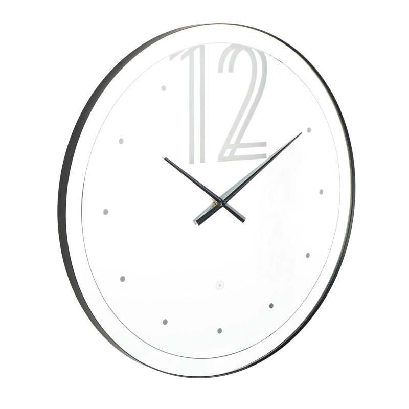 Horloge murale à DEL multicolore Cole