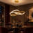1-Light Dimmable Integrated LED Chandelier