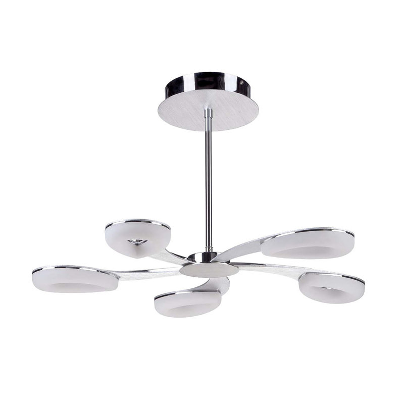 Ohlson 5 - Light LED Chandelier, Polished Chrome