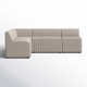 Brandt 4 - Piece Modular Upholstered L-Sectional