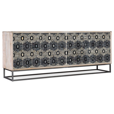 Melange 79.5'' W Solid Wood Credenza