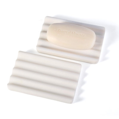 Plateau à savon en marbre naturel