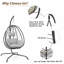 Ensemble de conversation confortable en rotin avec coussins Tuckerman-161642132