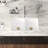 32"L x 19"W Undermount Ceramic Kitchen Sink  Rectangular Double Bowl Kitchen Sink