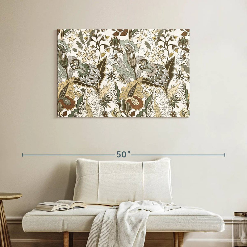 Kerner Dense Garden Pattern, 26" H x 39" W
