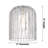 Downtown Urban - Franklin - 1 Light 5" Wall-mounted Sconce - Deco Swirl Shade-1662886501-1662886500