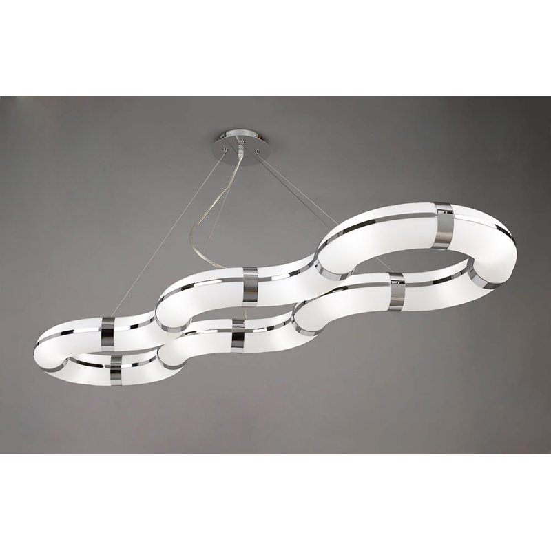 Tongouin 12 - Light Geometric Chandelier