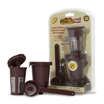 Perfect Pod Eco-fill Max Large Capacity Reusable K-cup