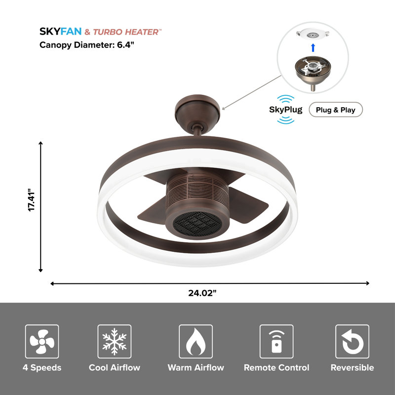 Ventilateur SkyFan Turbo, Bronze