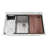 33'' L Single Bowl Stainless Steel Kitchen Sink