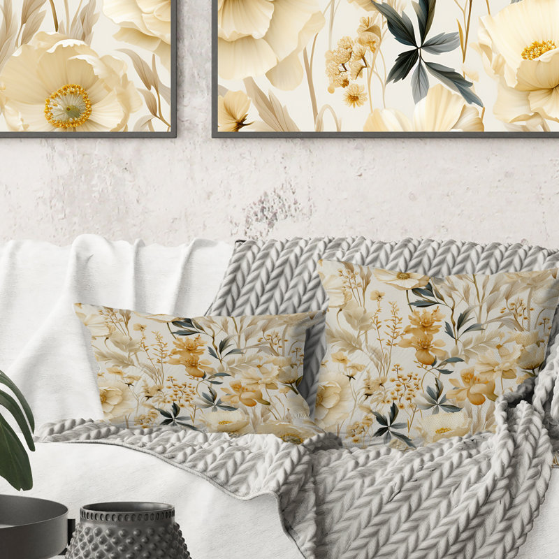Coussin Botanical Impressions I - Plants