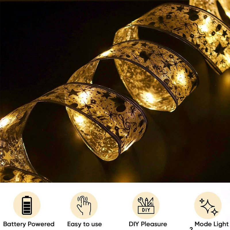 Jaquelina Indoor 1 - Bulb 394'' Battery Powered LED Fairy String Light, White/Clear