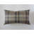 Brown Plaid Lumbar Pillow Cover, Neutral Beige Throw Pillow