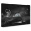 View of the Moon - Wrapped Canvas-55370144