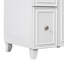 Armoire de meuble-lavabo 24 po avec lavabo intégré en résine, 2 tiroirs, 1 porte - facile à nettoyer, grand espace de rangement