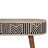 Solid Wood Edessa Bone Inlay Console Table
