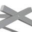 Lit simple en bois gris avec lit gigogne, conception spéciale, matériau en bois de pin, taille de sommeil confortable et polyvalente, structure en pin, hauteur de 62,8 po pour la chambre à coucher-58550245