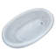 Martinique 60'' x 36'' Whirlpool Acrylic Bathtub-11770276