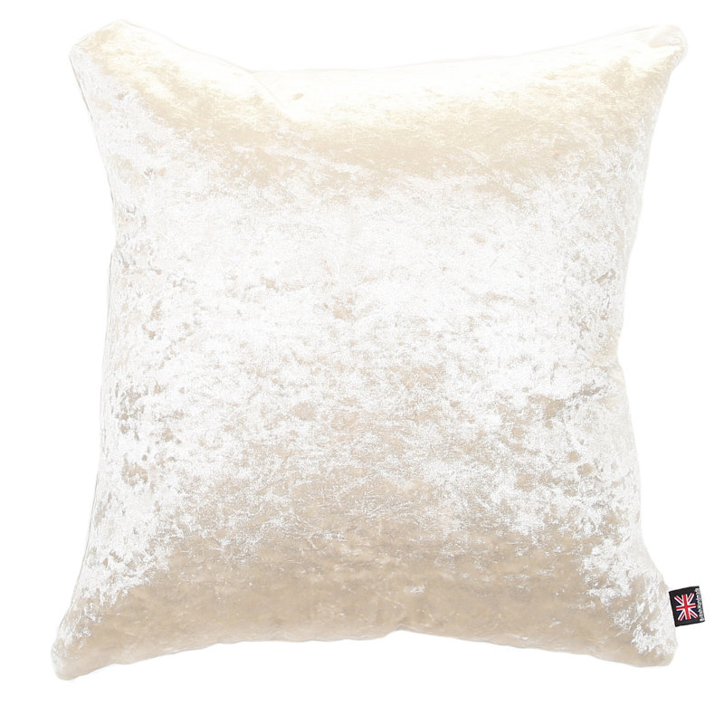 Square Cushion, Small, Cream