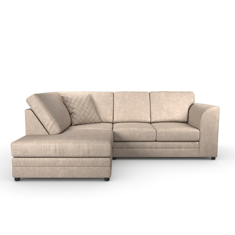 Quincy Corner Sofa, Left Hand Facing, Natural