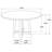 Walnut 5-Piece Dining Set