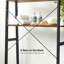 Rangement au-dessus de la toilette l 25,2 po x H 61,4 po x P 11,8 po Nina