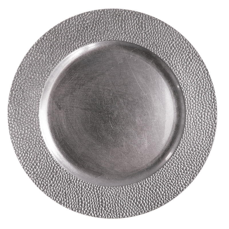 Plat de service 13 po, Argent
