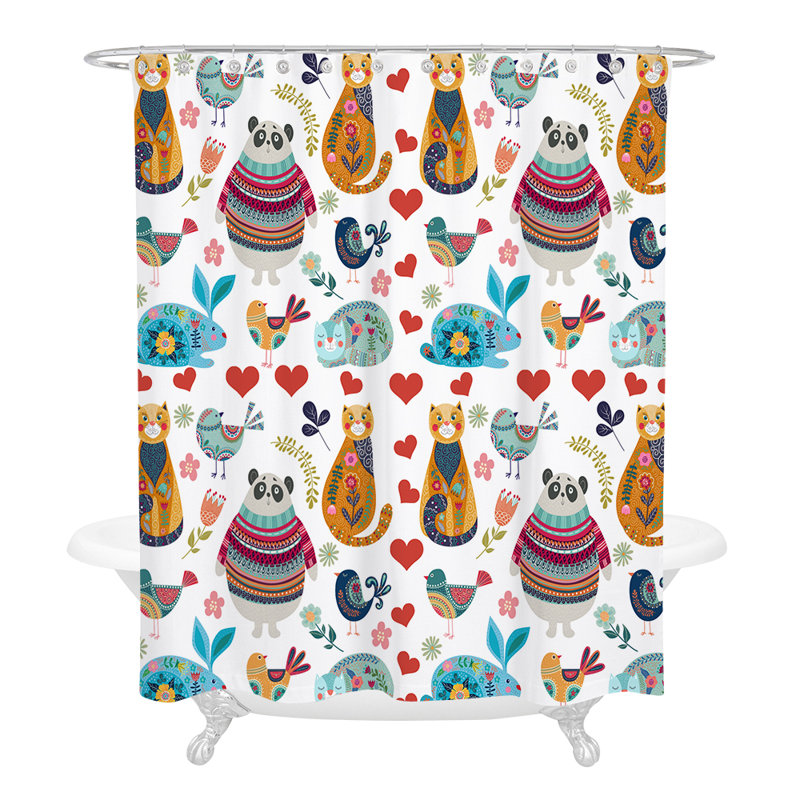 Shower Curtain, 93" H x 70" W