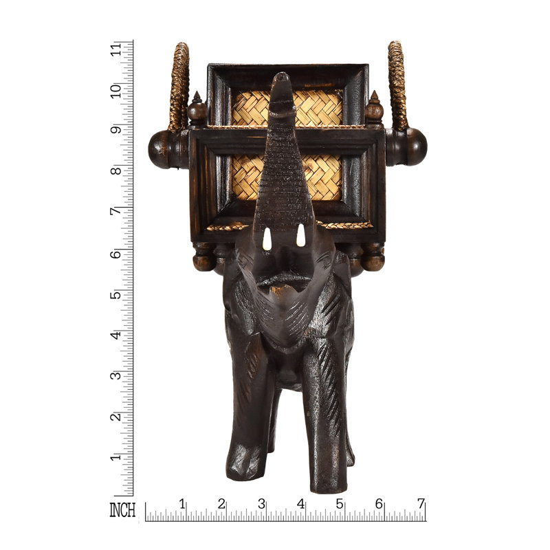 Ensemble de sous-verres Proud Elephant avec support