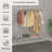 Radelina 43.31 " Iron Clothing Rack
