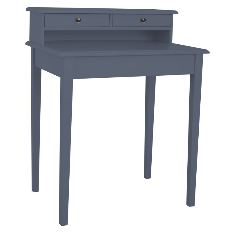Belapais Solid Wood Solid Wood Writing Desk, Royal Blue