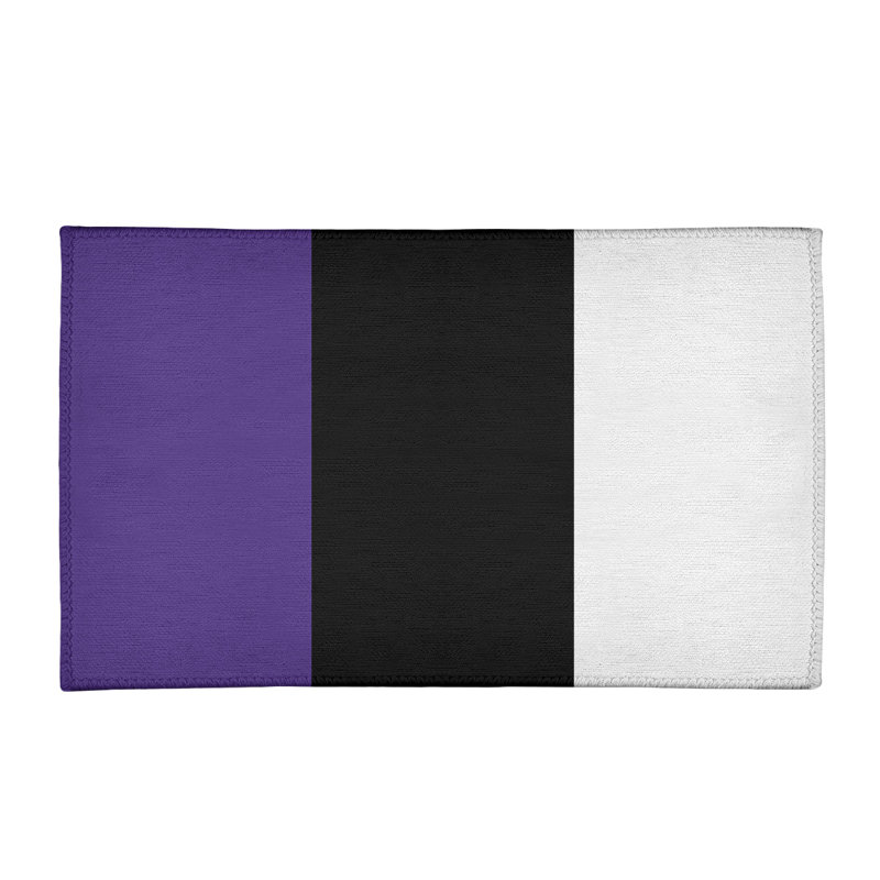 Tapis mauve/noir, Rectangle 2 pi x 3 pi