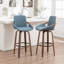 Tabouret de bar et de comptoir pivotant Carruth-160272332-160272333