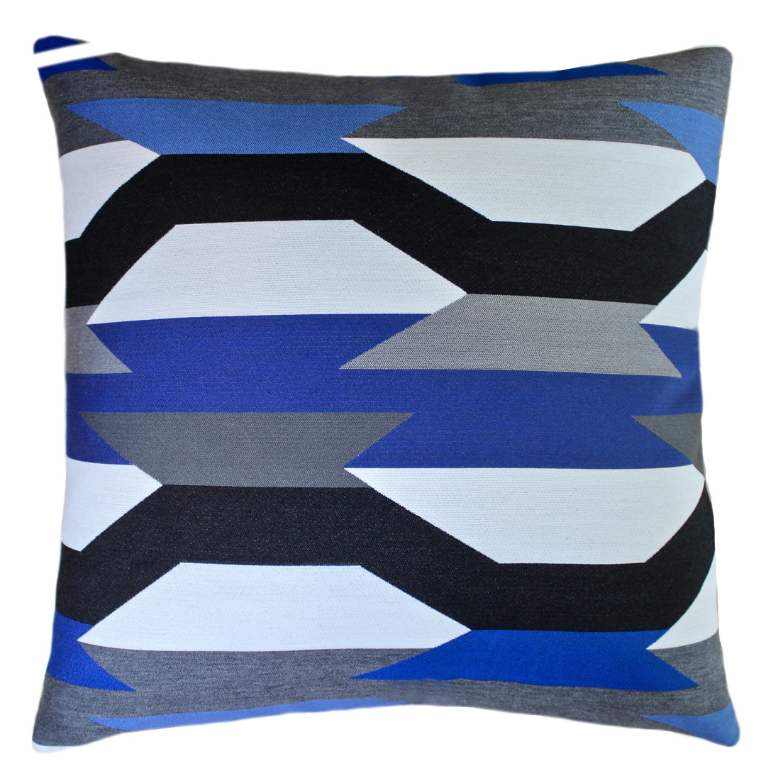 Sunbrella Indoor / Outdoor Geometric Throw Pillow SallieDuncanDesigns