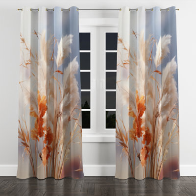 Avangelina - Modern Blackout Grommet Curtain - 1 Panel