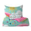 Ensemble d'édredon réversible en microfibre moderne et contemporain Rainbow Flare-74122748
