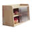  Double Layer Large Bread Box Bread Storage Bin Wood Food Storage Container-852985021